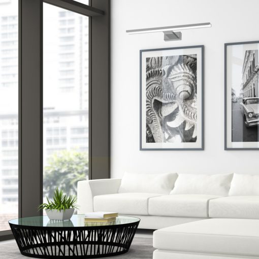 Wall lamp PINTO CHROME 12W LED 50cm