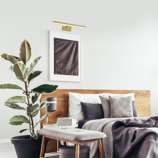 Wall lamp PINTO SATIN GOLD 7W LED 30cm