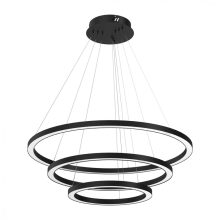 Pendant lamp GALAXIA BLACK 85W LED