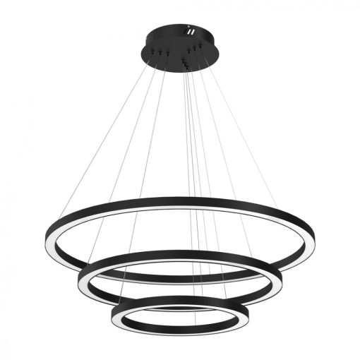 Pendant lamp GALAXIA BLACK 85W LED