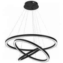 Pendant lamp GALAXIA BLACK 85W LED