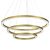 Pendant lamp GALAXIA GOLD 85W LED