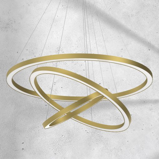 Pendant lamp GALAXIA GOLD 85W LED