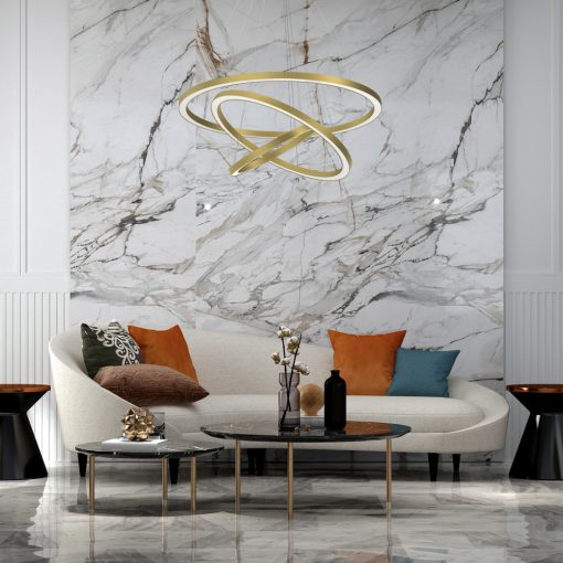 Pendant lamp GALAXIA GOLD 85W LED