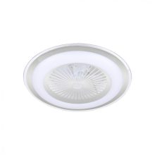 Ceiling lamp  LED ZONDA SILVER 48W with fan