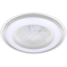 Ceiling lamp  LED ZONDA SILVER 48W with fan