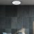 Ceiling lamp  LED ZONDA SILVER 48W with fan