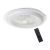Ceiling lamp  LED ZONDA WHITE 48W with fan