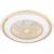 Ceiling lamp  LED ZONDA GOLD 48W with fan