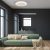 Ceiling lamp  LED ZONDA GOLD 48W with fan