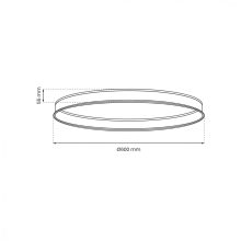 FLUSH-MOUNTED RAIL  MAGNETIC OKRĄG śr. 600mm