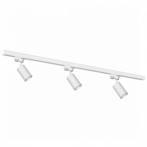 Busbar set  3xPipe GU10 + Runner 1,5m - WHITE