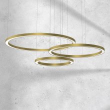 Pendant lamp GALAXIA GOLD 85W LED