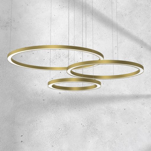 Pendant lamp GALAXIA GOLD 85W LED