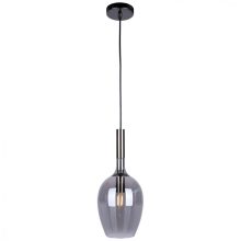 Pendant lamp LUGANO SMOKED 1xE14