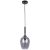 Pendant lamp LUGANO SMOKED 1xE14