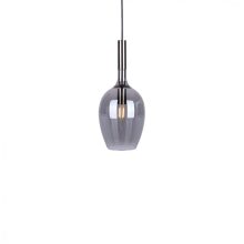 Pendant lamp LUGANO SMOKED 1xE14