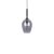 Pendant lamp LUGANO SMOKED 1xE14