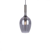Pendant lamp LUGANO SMOKED 1xE14