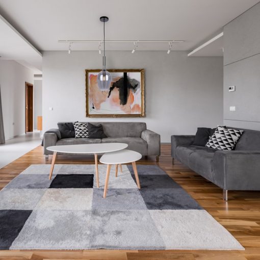 Pendant lamp LUGANO SMOKED 1xE14