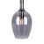 Pendant lamp LUGANO SMOKED 3xE14