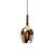 Pendant lamp LUGANO GOLD 1xE14
