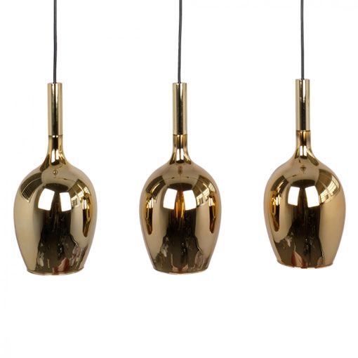 Pendant lamp LUGANO GOLD 3xE14
