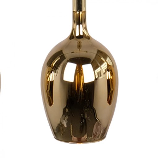 Pendant lamp LUGANO GOLD 3xE14