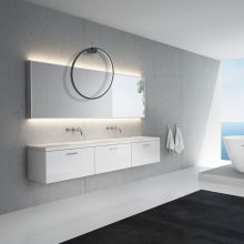 Wall lamp Saturno Black 25W LED