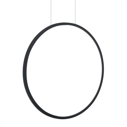 Pendant lamp Saturno Black 28W LED