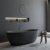 Pendant lamp Saturno Black 28W LED