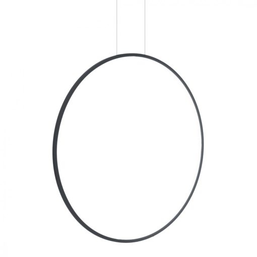 Pendant lamp Saturno Black 46W LED