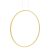 Pendant lamp Saturno Gold 46W LED