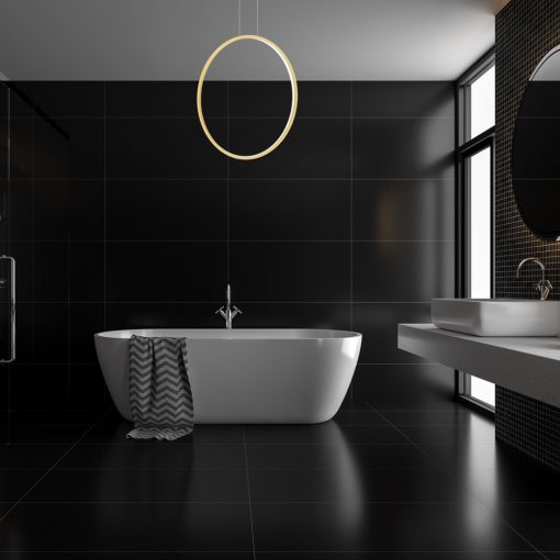 Pendant lamp Saturno Gold 46W LED