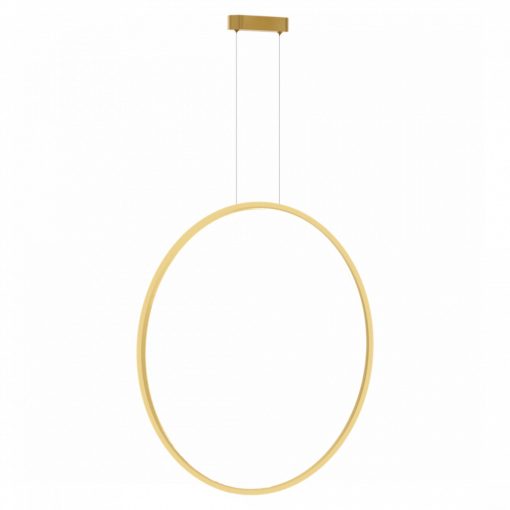 Pendant lamp Saturno Gold 46W LED