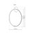 Ceiling  lamp Saturno Black 25W LED