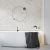 Ceiling  lamp Saturno Black 46W LED