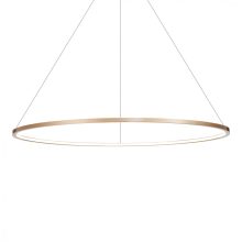 Pendant lamp Saturno Gold 57W LED