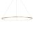 Pendant lamp Saturno Gold 57W LED