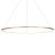 Pendant lamp Saturno Gold 65W LED