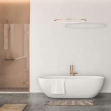 Pendant lamp Saturno Gold 65W LED