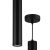 Pendant lamp PORTER BLACK 1xGU10