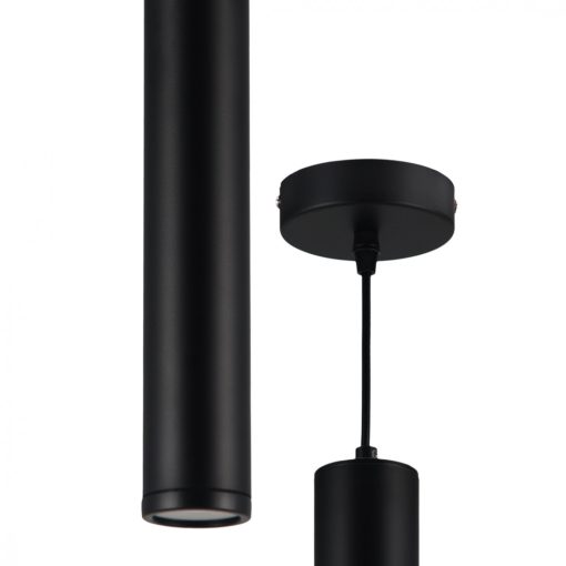 Pendant lamp PORTER BLACK 1xGU10