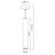 Pendant lamp PORTER BLACK 1xGU10