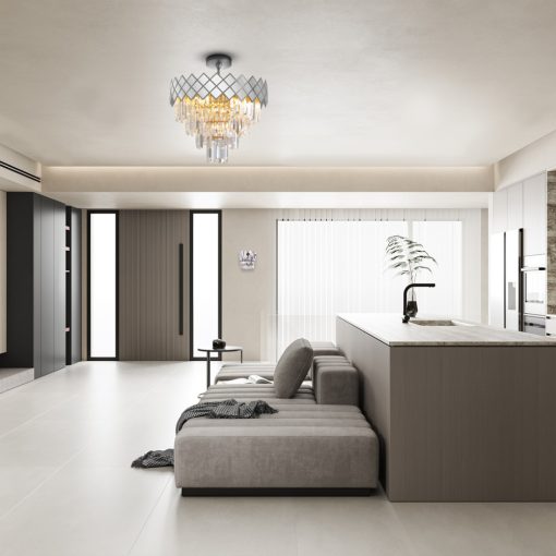 Ceiling  lamp CARISMA CHROME 9xE14