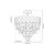 Ceiling  lamp CARISMA CHROME 9xE14