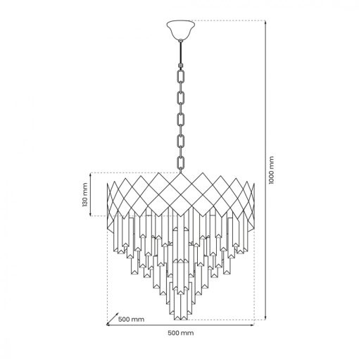 Chandelier CARISMA CHROME 9xE14