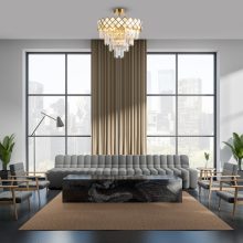 Ceiling  lamp CARISMA GOLD 9xE14