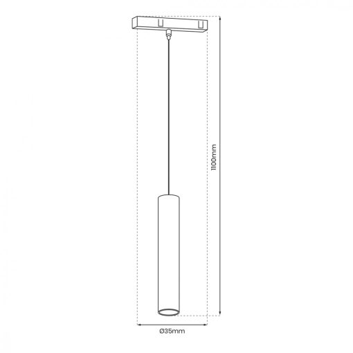 MAGNETIC TRACK 7W 3000K