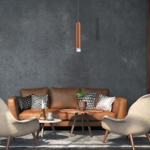 Pendant lamp COPPER 5W LED